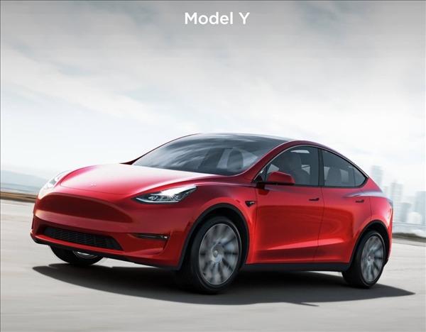 价格直降7万：马斯克称Model Y将成为2022年全球最畅销汽车
