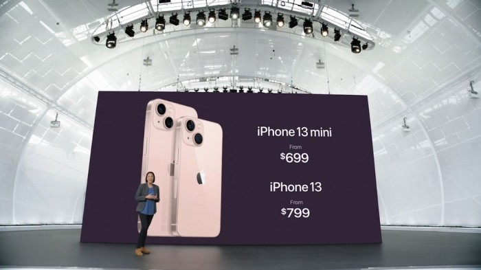 苹果发布iPhone 13/iPhone 13 mini