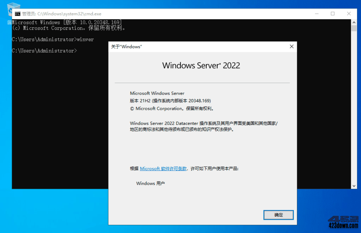 Windows Server 2022 21H2 (20348.1850)